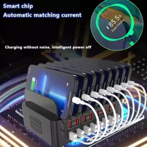 150W USB Charging Station Phone Holder
