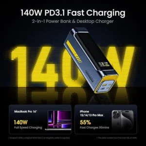 AOHI AOC-P010 140W 40000mAh Power Bank