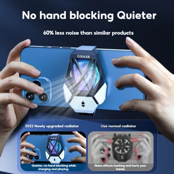 Portable Phone Gaming Cooling Fan
